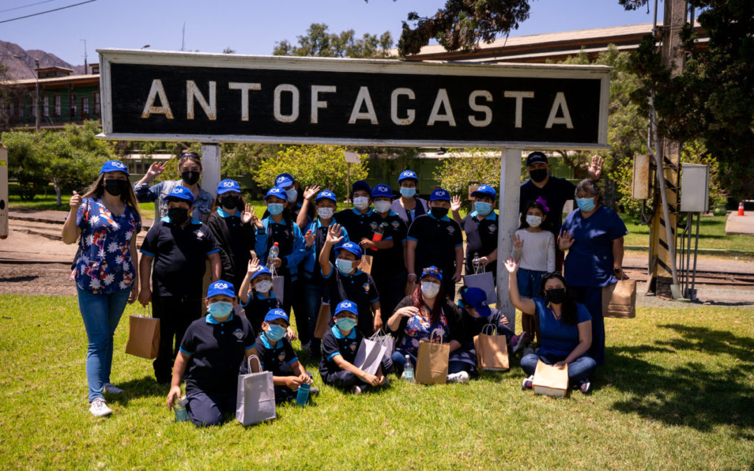 Ex Estación Antofagasta abrió sus puertas para recibir a alumnos de Michilla
