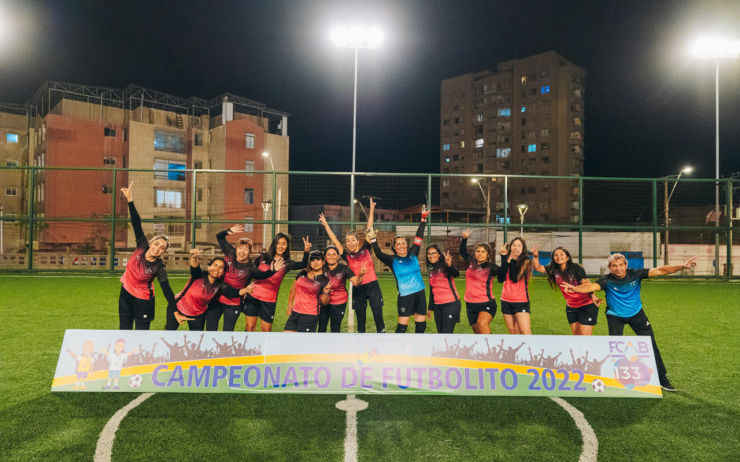 Unión y alegría marcan Campeonato de Futbolito FCAB