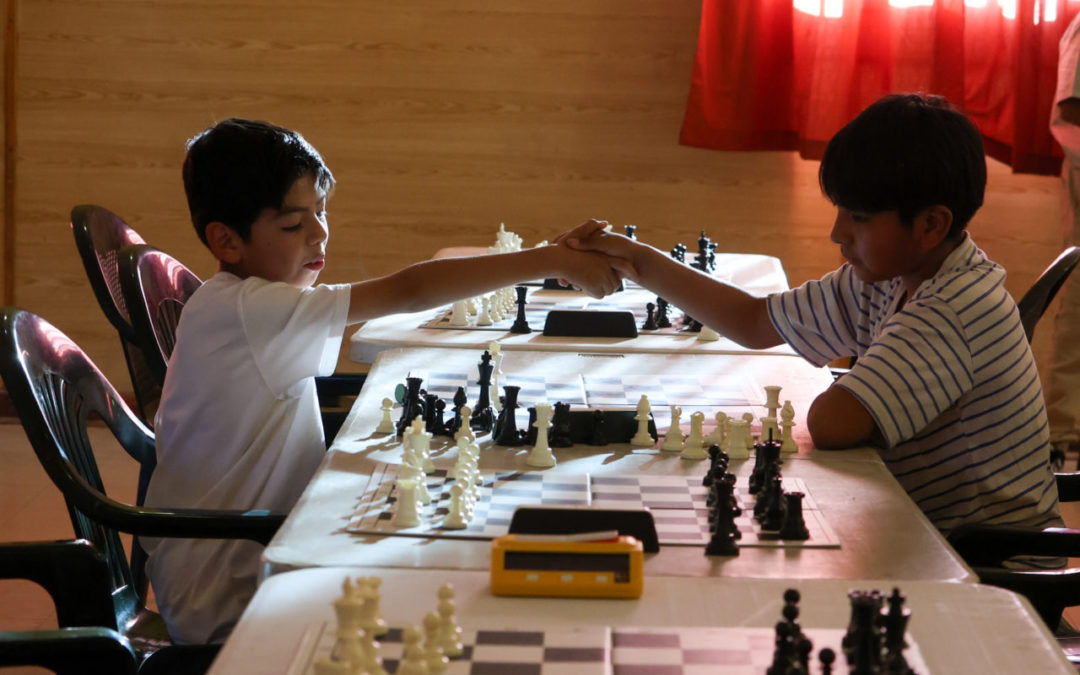Más de 60 jóvenes dieron vida al campeonato de ajedrez en Estación Calama